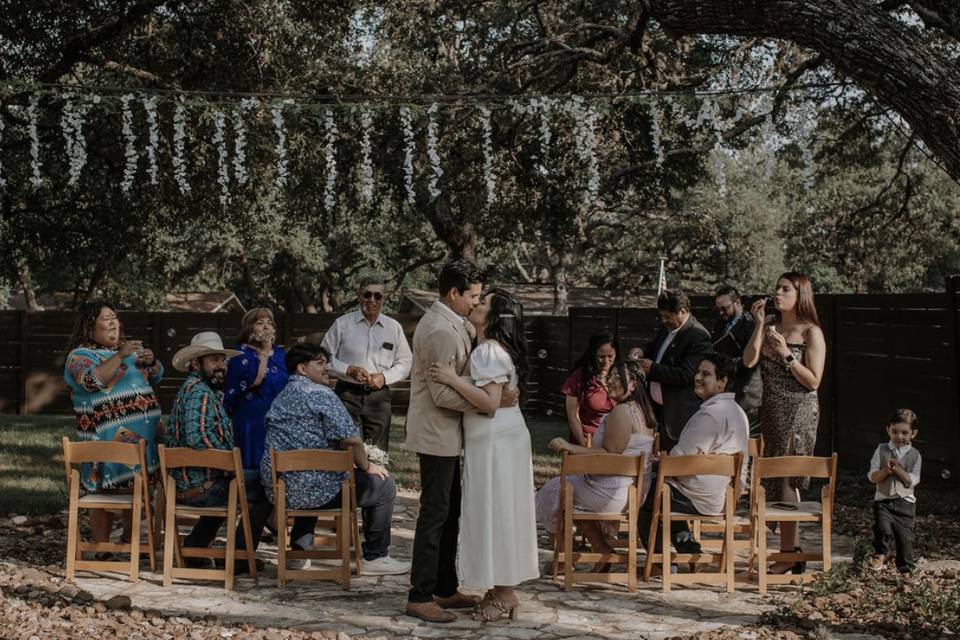 Backyard Elopement