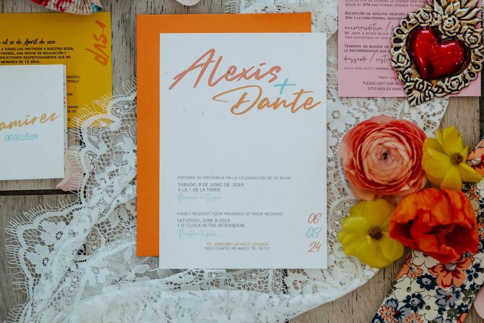 Vibrant Flat Lay