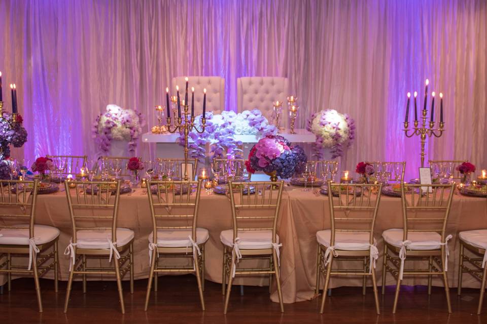 Wedding Party Estate Table