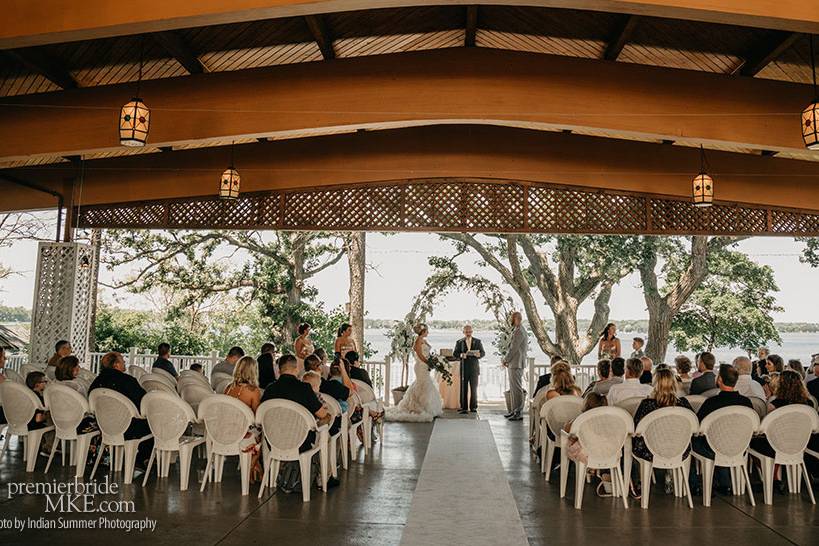 Open air wedding