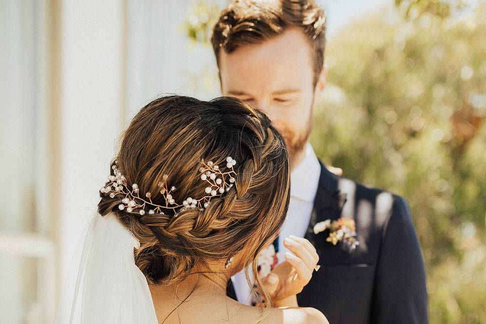 Beautiful hairdo