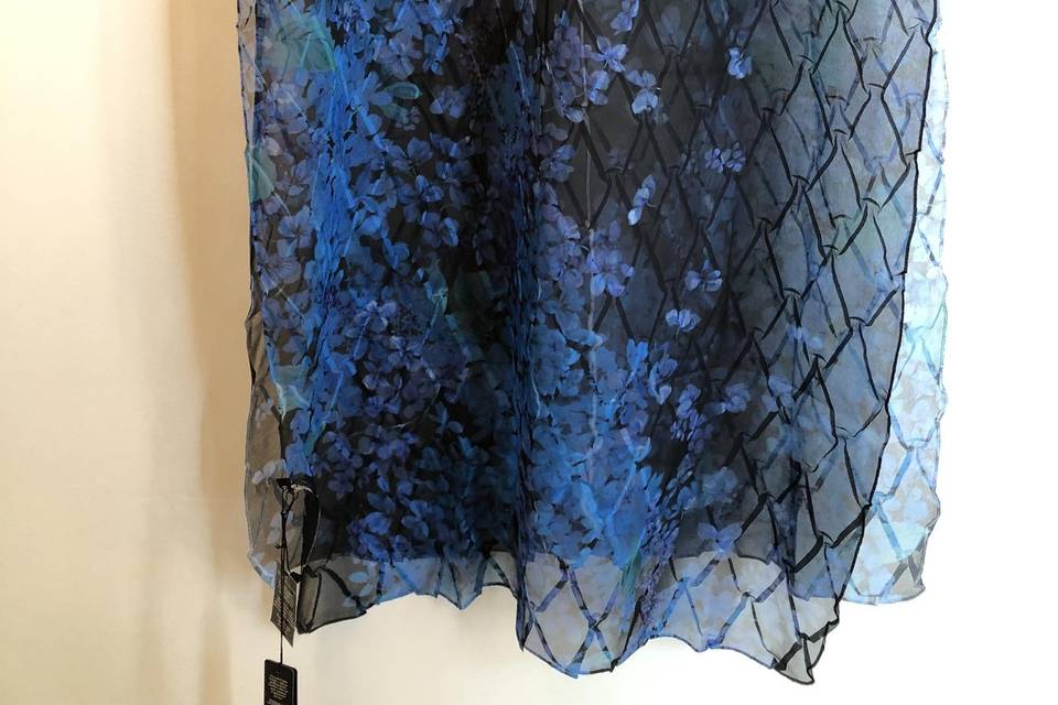 Diamond pattern shawl