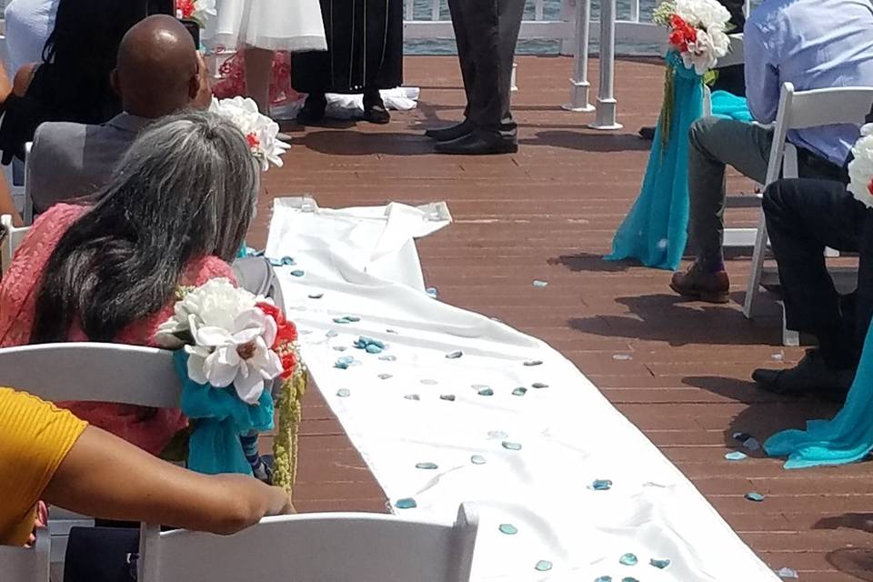 Outdoor ceremony