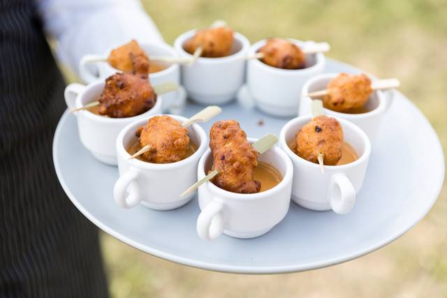 Lobster fritters & bisque