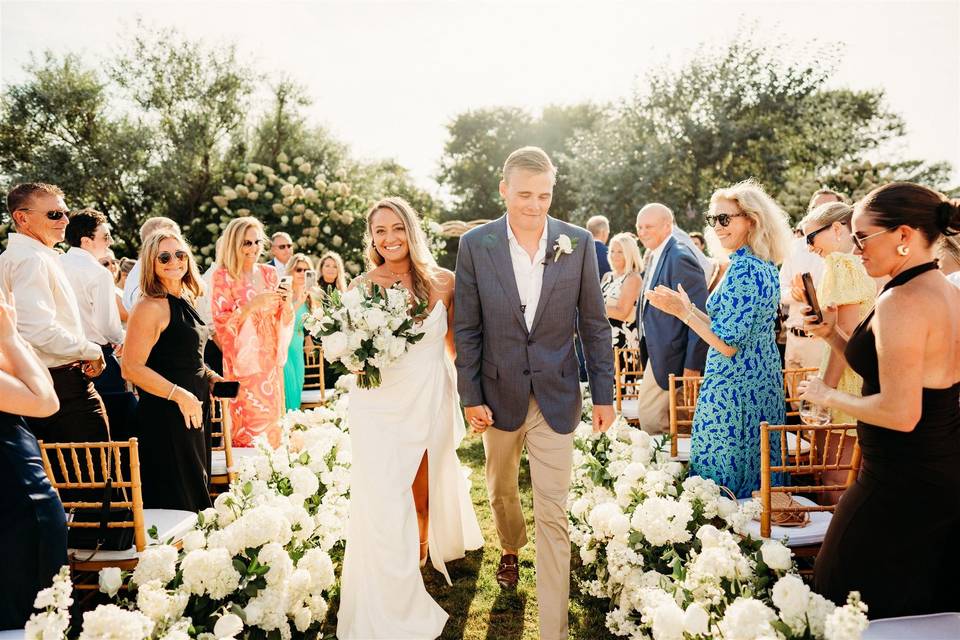 Late summer wedding