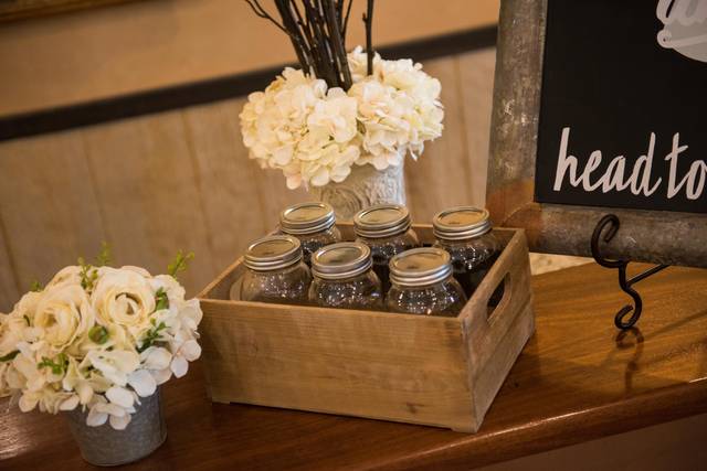 Jars and flowers