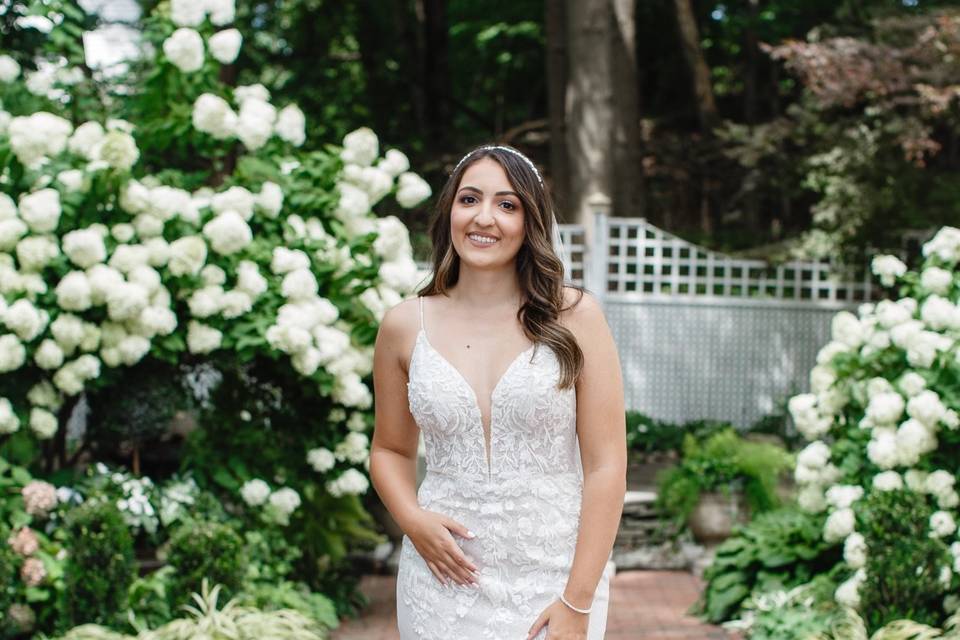Bridal lash extensions