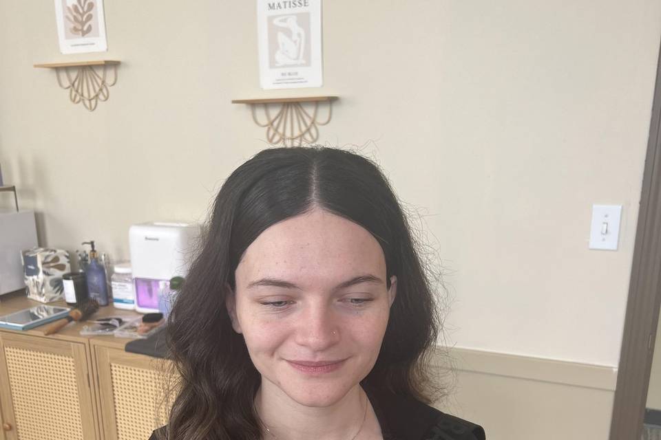 Bridal hair