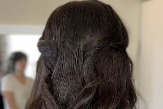 Bridal hair