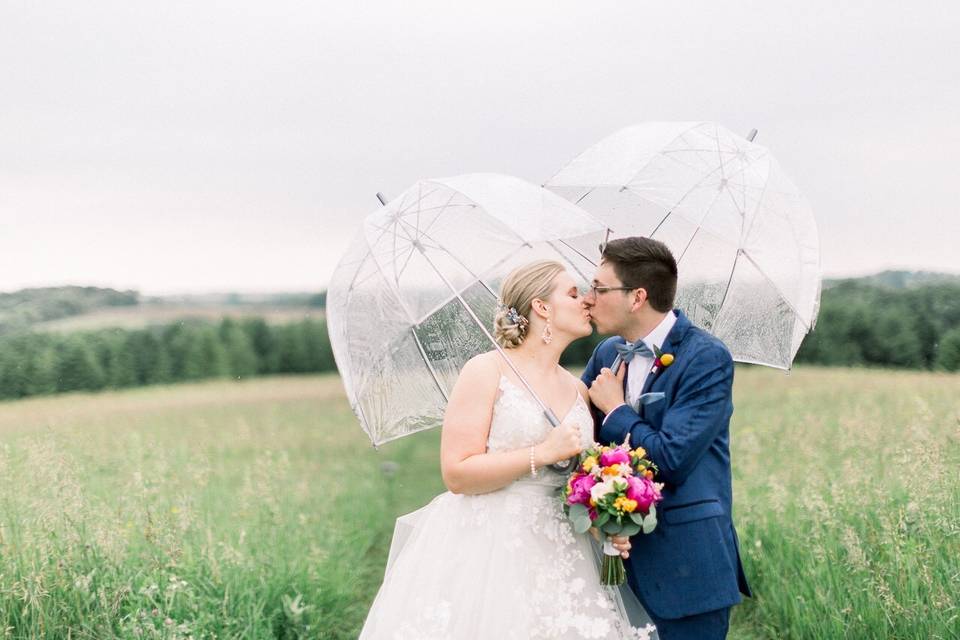 Colorful June Wedding