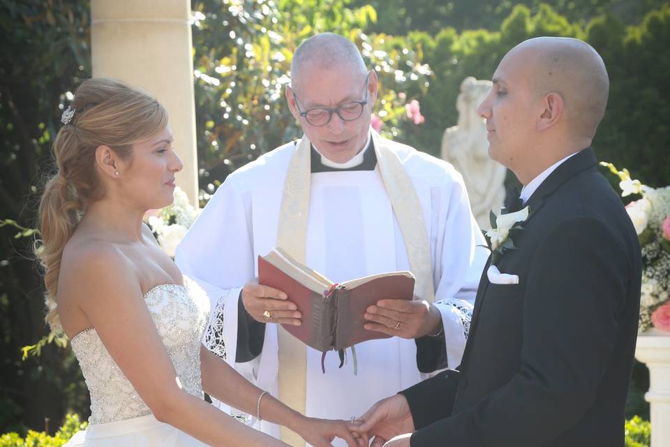 Outdoor wedding