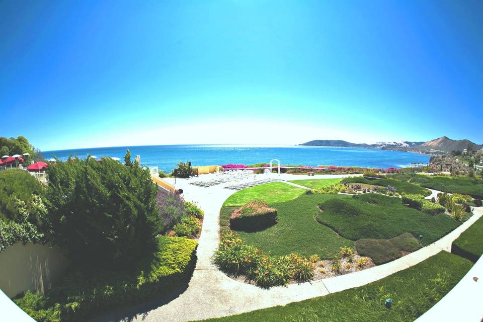 Our oceanfront Ceremony Site