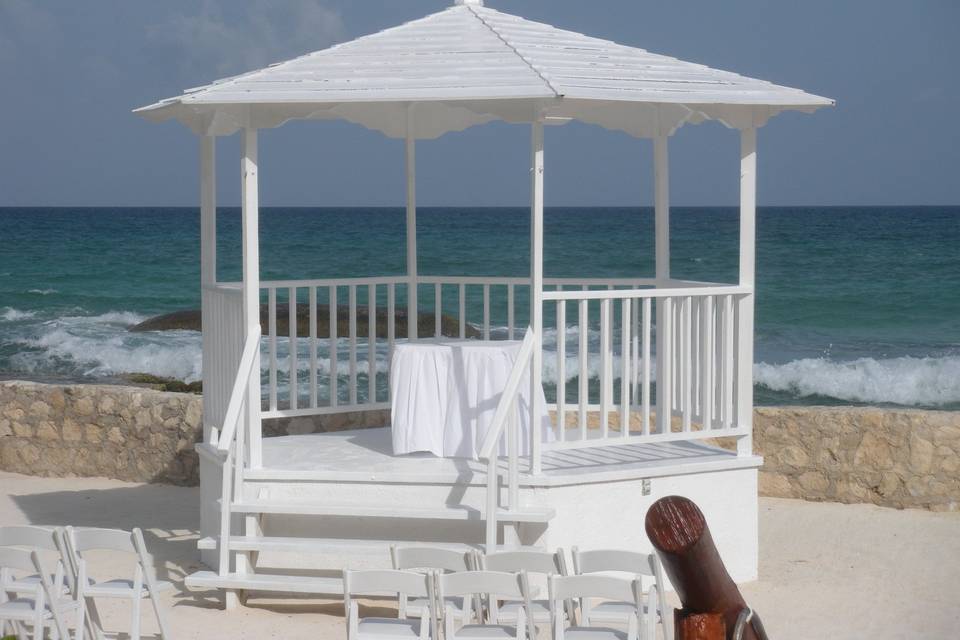Beachfront Wedding