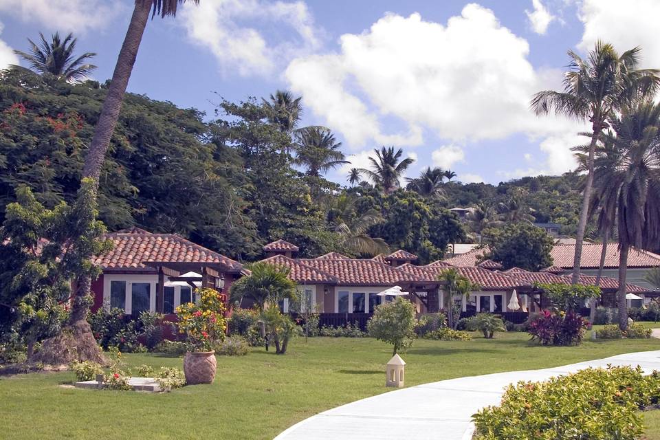 around the resort