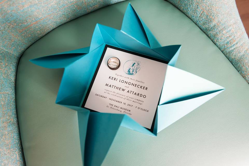 Origami Invitations