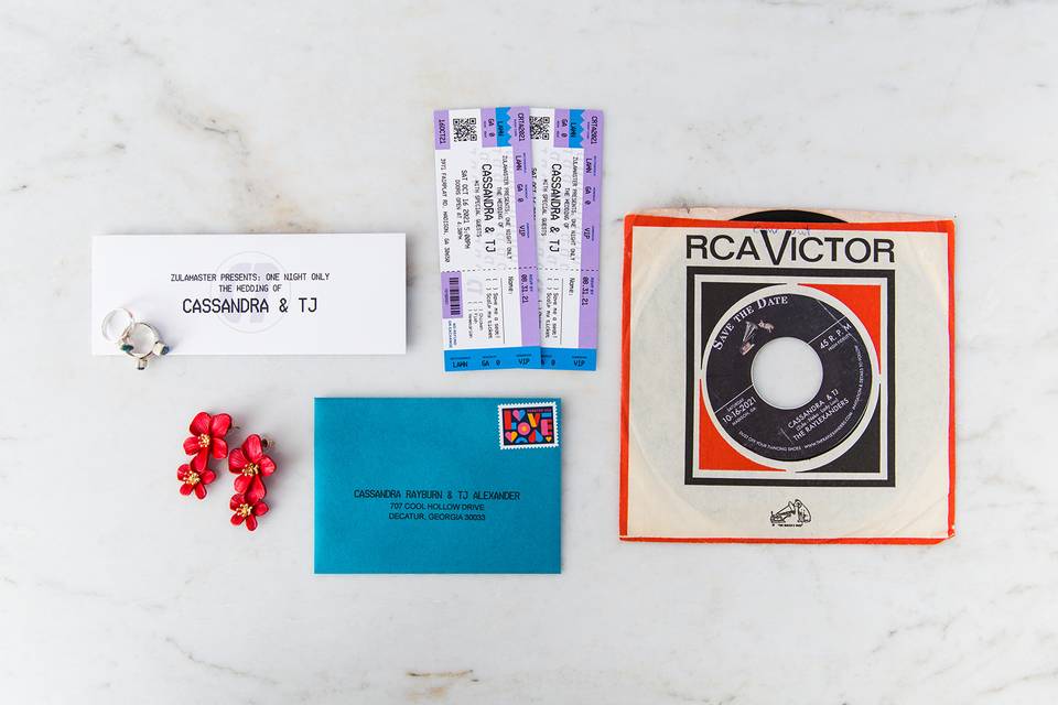 Concert Ticket Invitations