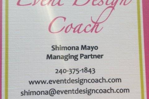 Event Design Coach