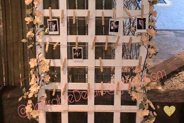 Polaroid wall