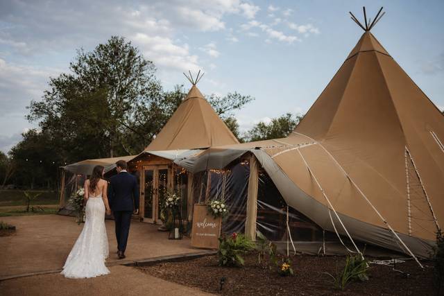 Evergreen creek Tipis