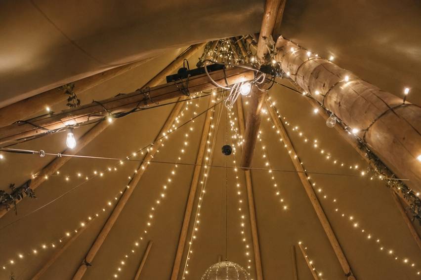 Evergreen creek Tipis