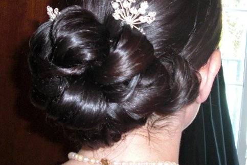 Hair updo