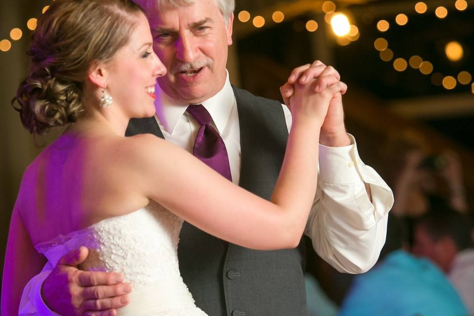 Dancing with the bride