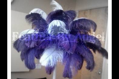 Rent ostrich feather centerpieces for weddings and all events!
www.feathersbyangel.com