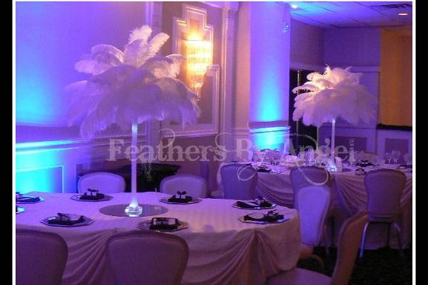 Rent ostrich feather Centerpieces for All Events!