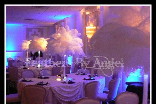 Rent ostrich feather Centerpieces for All Events!