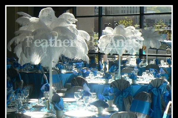 Feathers By Angel-Rent Ostrich Feather Centerpieces - Lighting & Decor -  Twinsburg, OH - WeddingWire