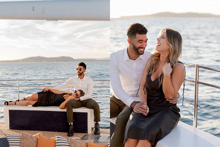 Sailing Engagement Photos
