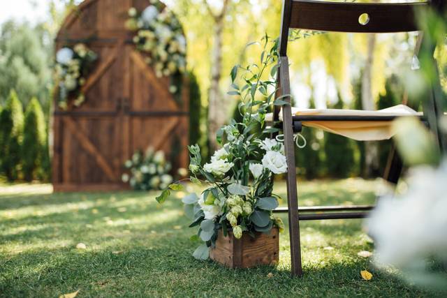Boho wedding flowers