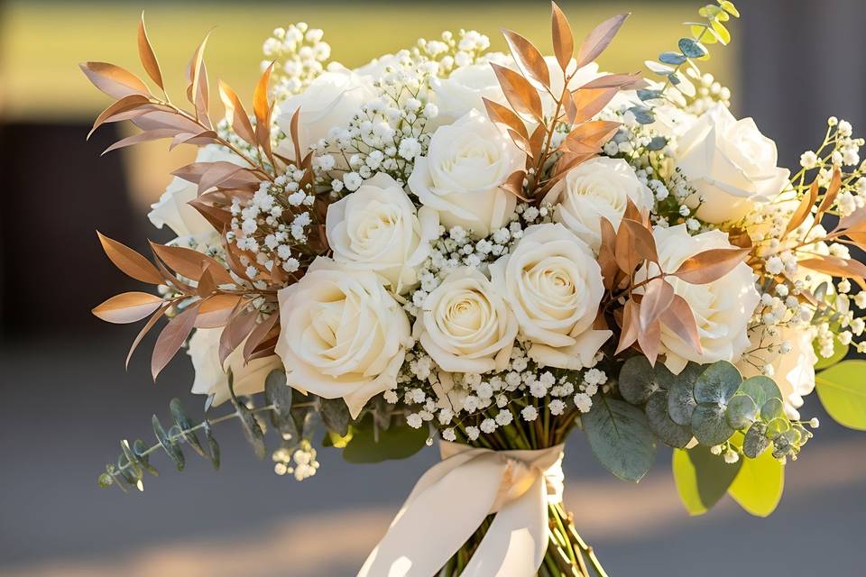 Boho wedding flowers