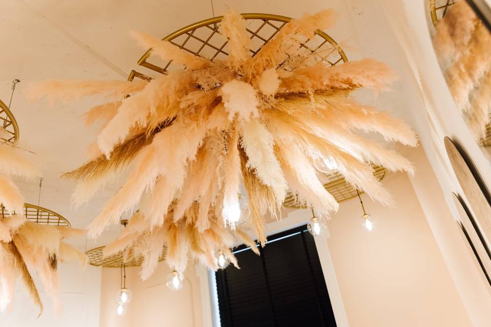 Boho wedding flowers