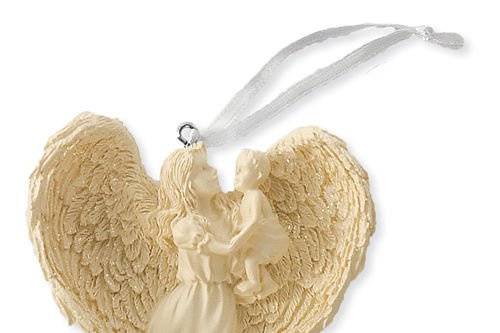 Beautiful angel blessing hanging ornaments. Choose from variety including serenity, peace, grace, love, reflections, harmony, heavens blessing, healing, helping hand, reach for the stars, angels to watch over you, tenderness.