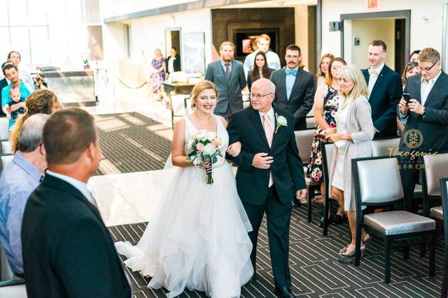 Walking down the aisle