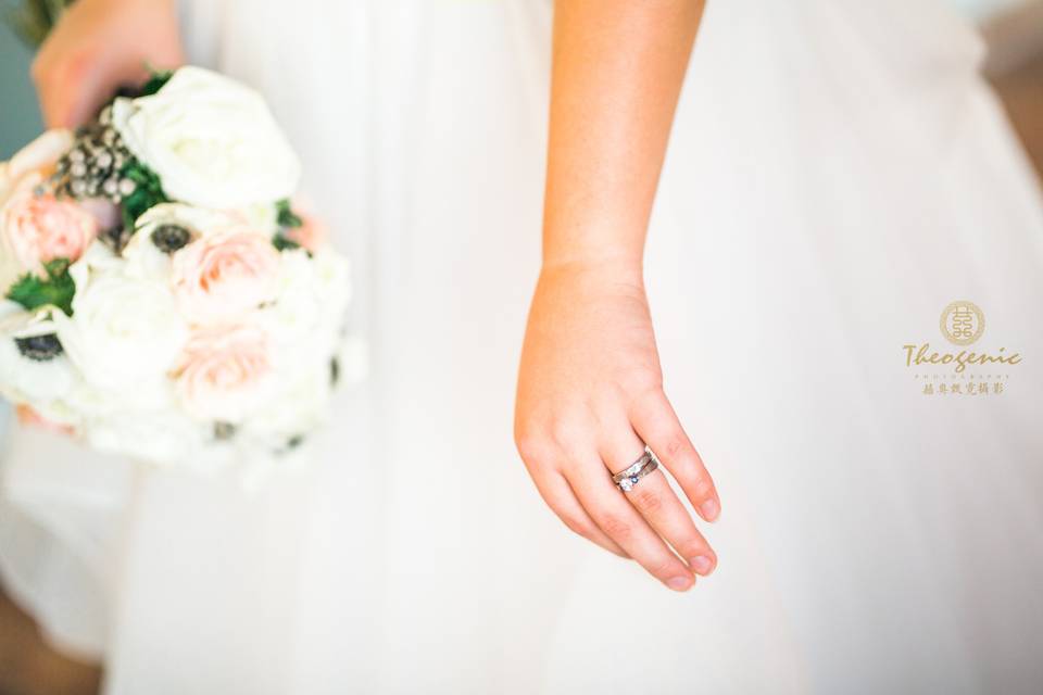 Ring and bouquet
