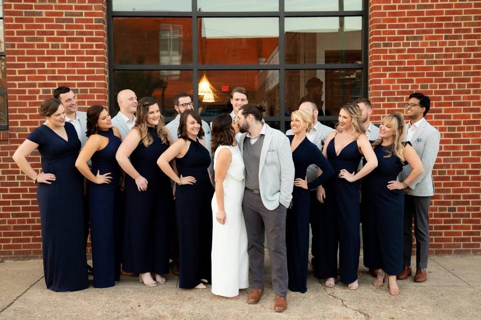 The wedding party - Aaron Jay Photography