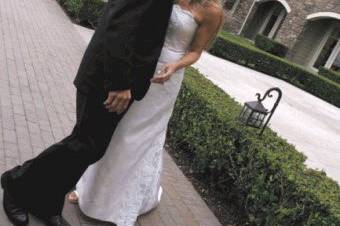 Couple kissing
