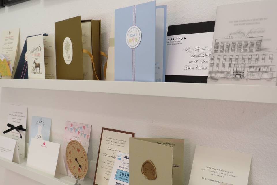 Invitation wall