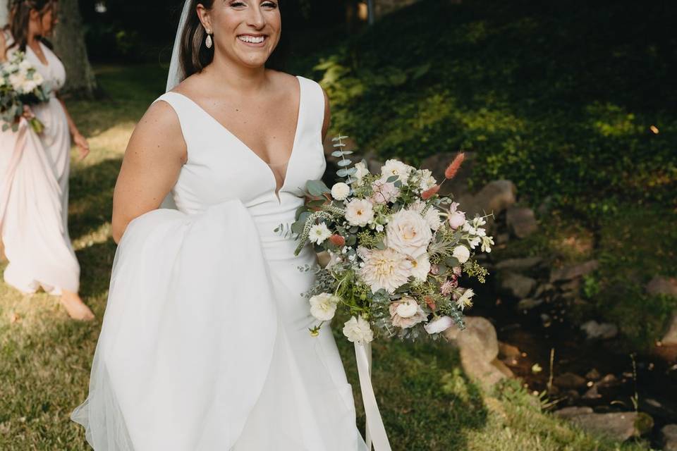 Blush and Dried Bouquet