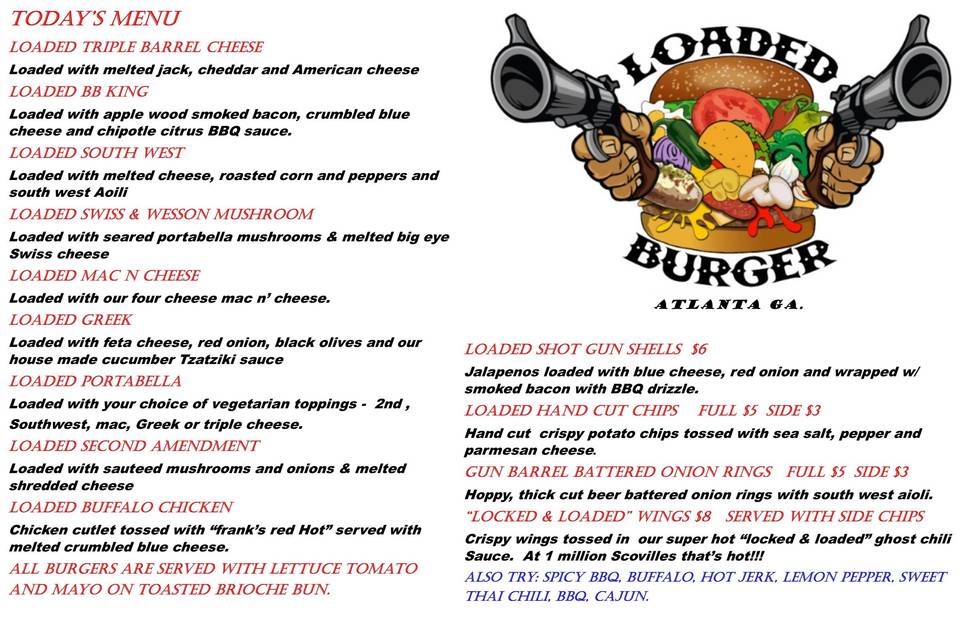 The Loaded Burger Food Truck