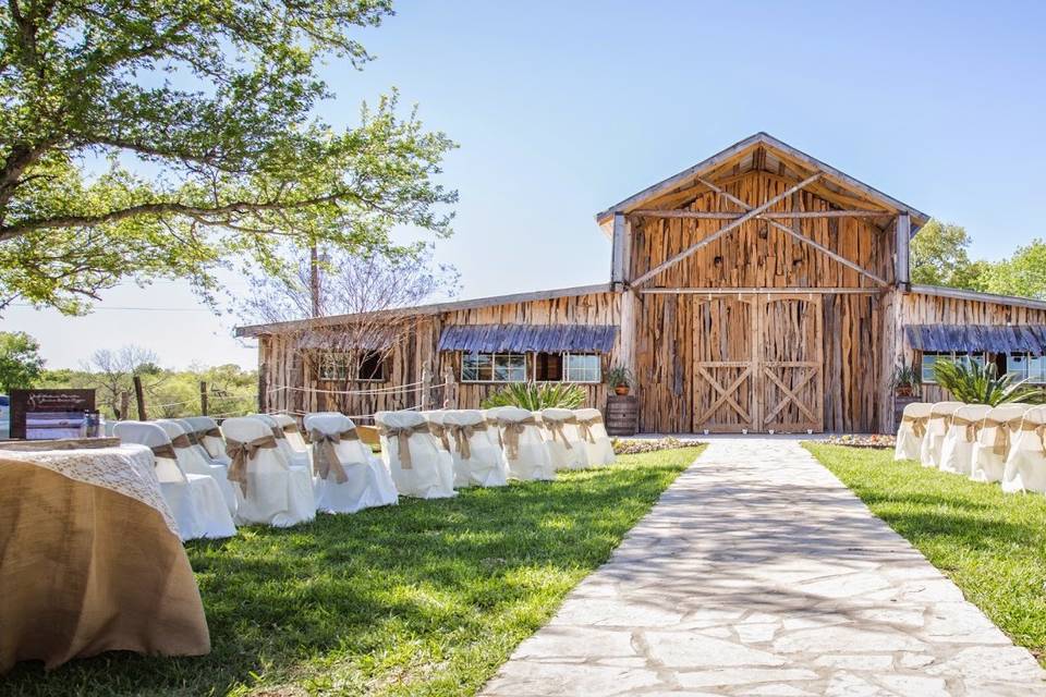 Barn ceremony