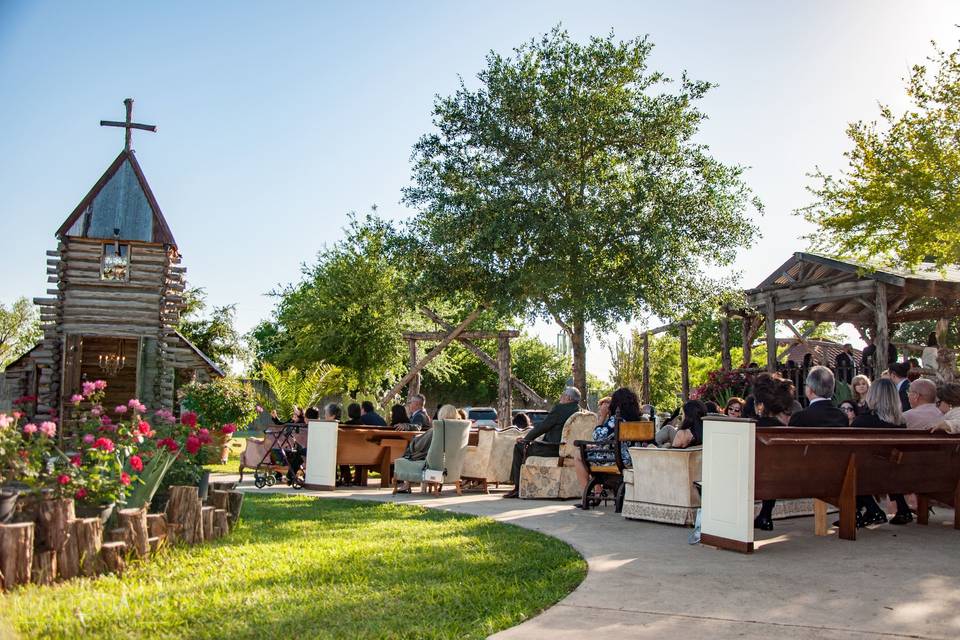 Outdoor ceremony