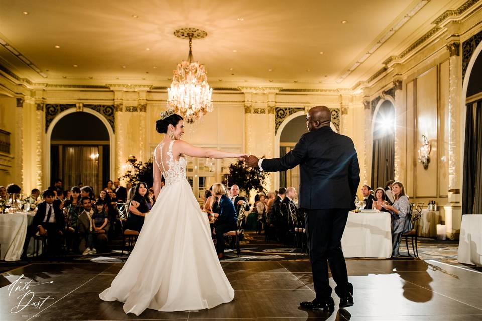 Dancing in Spanish Ballroom