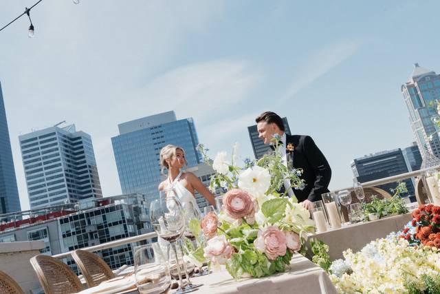 Dreamy wedding in the penthous
