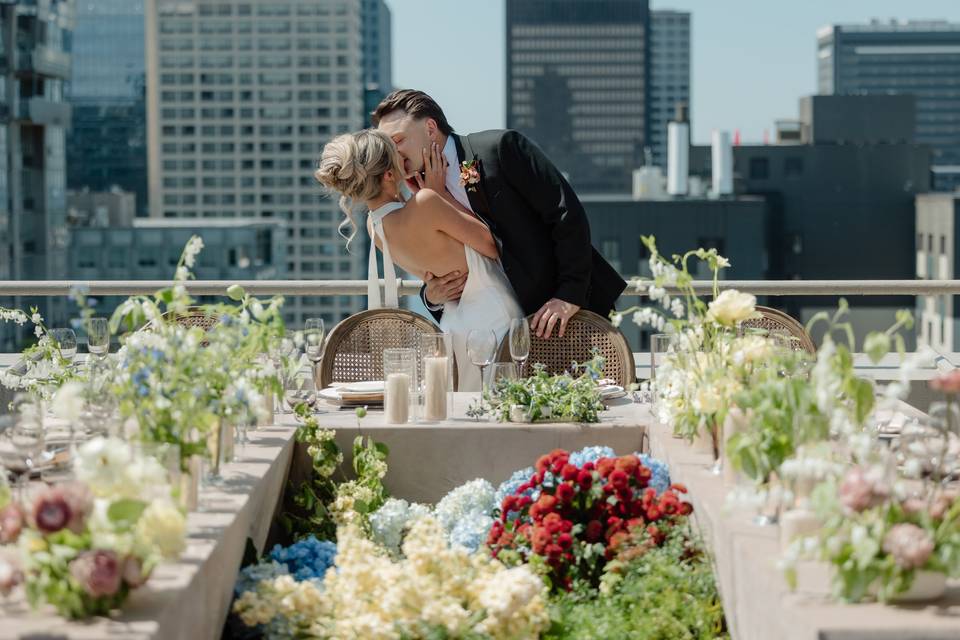 Penthouse Wedding Reception