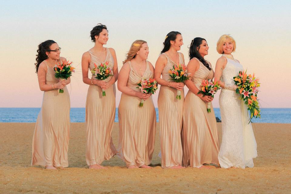 Long Branch, NJ bridal party