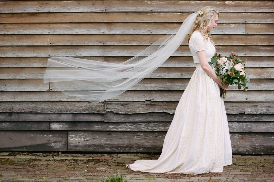 Bride's veil