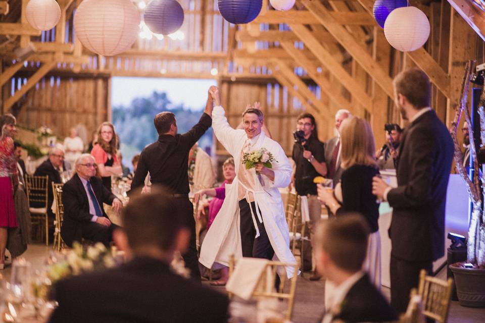 The Wibel wedding at Shanahan's Barn